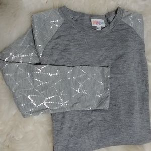 LulaRoe "Baseball" Tee